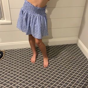 This is a blue skirt that is from ciao Bella